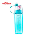 Spray Sports Water Bottle Kettle BPA Free Leak Proof Hiking Portable Bottles Bicycle Cycling 400ML/600ML Drinking Bottles Shaker