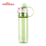 Spray Sports Water Bottle Kettle BPA Free Leak Proof Hiking Portable Bottles Bicycle Cycling 400ML/600ML Drinking Bottles Shaker